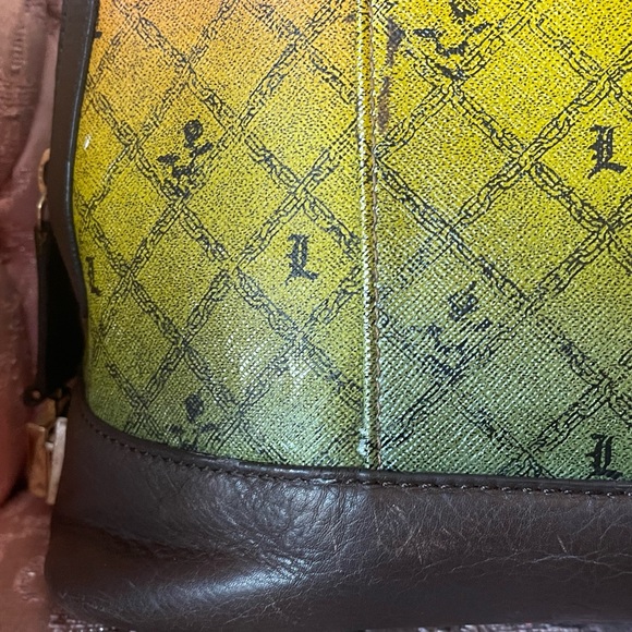 🐑🐑💋 Vintage L.A.M.B. Rasta Montego Bowler by Gwen Stefani - Picture 8 of 16